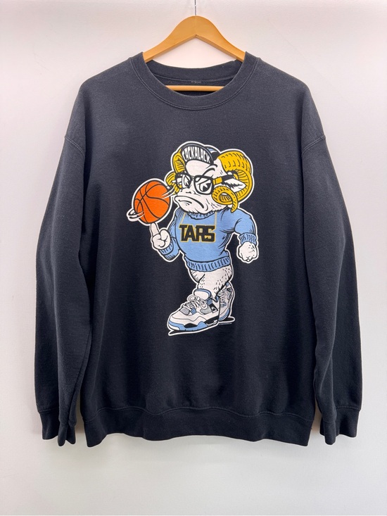 straight no eraser Other - UNC Tar Heels TARS BLACKMON Crewneck Sweatshirt Black Size M/L College Gameday